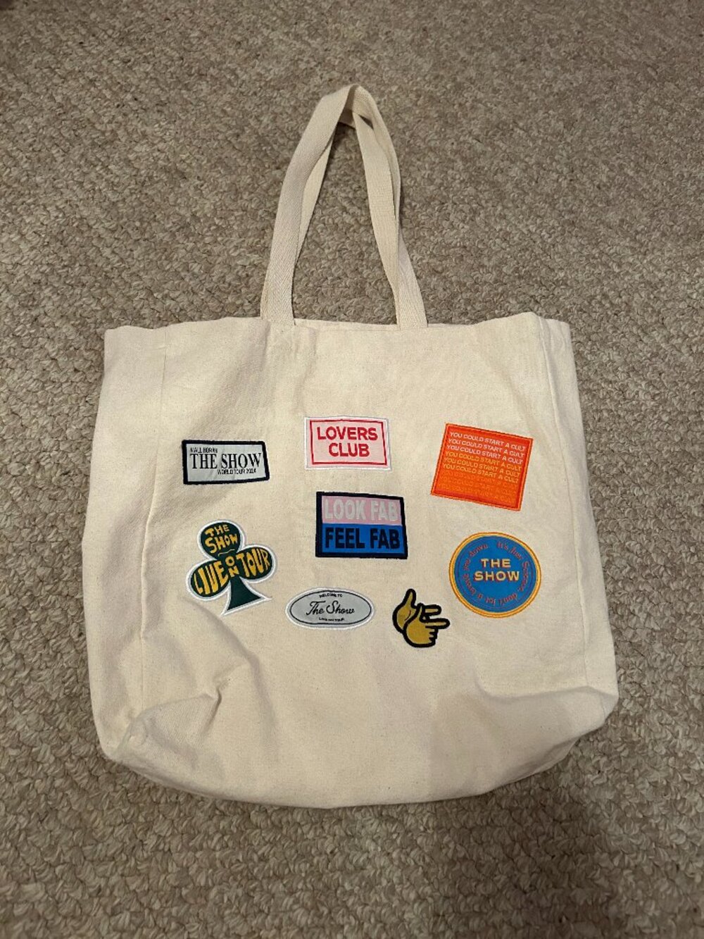 Niall Horan 2024 Tour Tote Bag - Picture 1 of 2